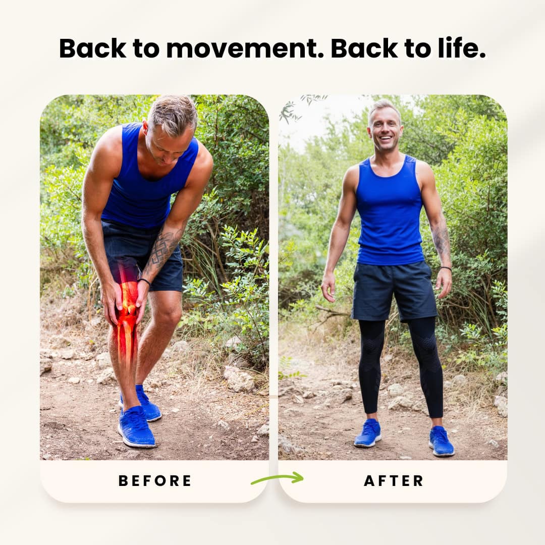 Full leg compression sleeve with targeted knee support